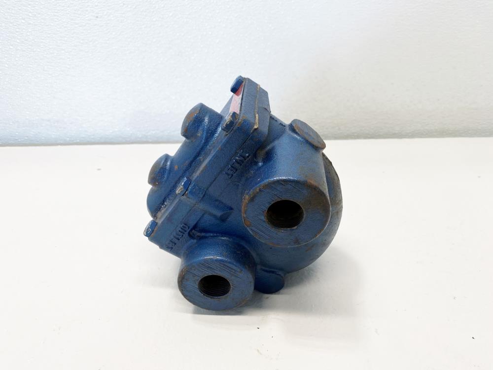 Watson McDaniel FT-125 Float & Thermostatic Steam Trap, 3/4" NPT, Carbon Steel